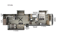 Flagstaff Classic F371RK Floorplan Image
