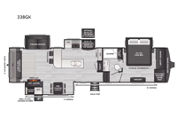 Alpine Avalanche Edition 338GK Floorplan Image