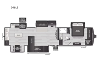 Alpine Avalanche Edition 366LS Floorplan Image