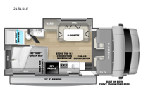 Forester LE 2151SLE Ford Floorplan Image