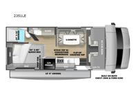 Forester LE 2351LE Chevy Floorplan Image