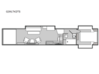 Genesis Supreme G3917KDTS Floorplan Image