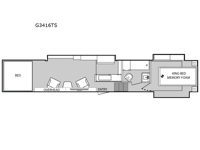Genesis Supreme G3416TS Floorplan Image