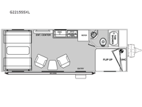 Genesis Supreme G2215SSXL Floorplan Image