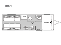 Genesis Supreme G185LTE Floorplan Image