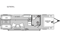 Genesis Supreme G275CRXL Floorplan Image