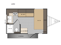 Sun Lite LTD 13MJ Floorplan Image