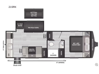 Arcadia Select 21SRK Floorplan Image