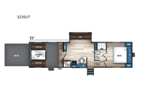 Vengeance Rogue SUT 323SUT Floorplan Image