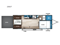 Vengeance Rogue SUT 23SUT Floorplan Image