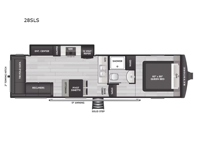 Arcadia Select 28SLS Floorplan Image
