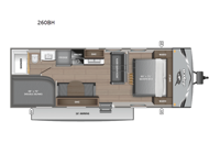 Jay Flight SLX 260BH Floorplan Image