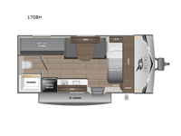 Jay Flight SLX 170BH Floorplan Image