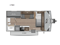 Jay Flight SLX 175BH Floorplan Image