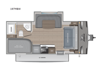 Jay Flight SLX 197MBW Floorplan Image