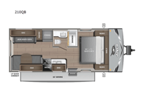 Jay Flight SLX 210QB Floorplan Image