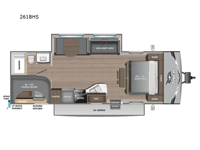Jay Flight SLX 261BHS Floorplan Image