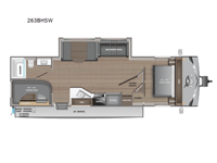 Jay Flight SLX 263BHSW Floorplan Image