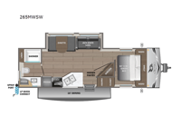 Jay Flight SLX 265MWSW Floorplan Image