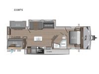 Jay Flight SLX 333BTS Floorplan Image