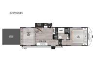 Cherokee Wolf Pack 275PACK15 Floorplan Image