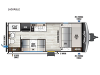 Silver Lake 1600RBLE Floorplan Image