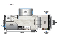 Silver Lake 1700BHLE Floorplan Image
