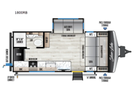 Silver Lake 1800RB Floorplan Image