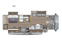 Precept Prestige 36H Floorplan Image