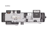 Sprinter 3210RLS Floorplan Image