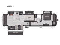 Sprinter 3590LFT Floorplan Image