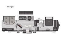 Sprinter 3810QBS Floorplan Image