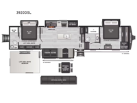Sprinter 3920DSL Floorplan Image