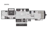 Sprinter 3980FBS Floorplan Image
