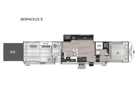 Cherokee Wolf Pack 365PACK15.5 Floorplan Image
