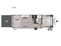 Cherokee Wolf Pack 25-14 Floorplan Image