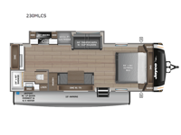 Eagle HT 230MLCS Floorplan Image