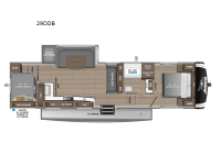 Eagle HT 29DDB Floorplan Image
