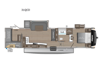 Eagle HT 31QCD Floorplan Image