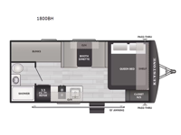 Springdale Mini 1800BH Floorplan Image