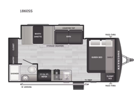 Springdale Mini 1860SS Floorplan Image