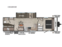 Connect SE C301BHKSE Floorplan Image