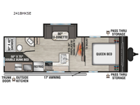 Sportsmen SE 241BHKSE Floorplan Image