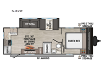Sportsmen SE 241RKSE Floorplan Image