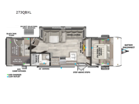 Salem Cruise Lite 273QBXL Floorplan Image