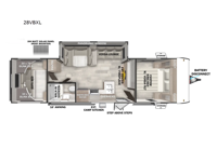 Salem Cruise Lite 28VBXL Floorplan Image