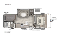 Salem Cruise Lite 241BHXL Floorplan Image