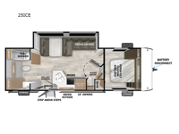 Salem Cruise Lite 25ICE Floorplan Image