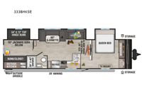 Sportsmen SE 333BHKSE Floorplan Image