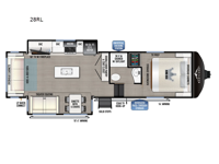 Tandara 28RL Floorplan Image